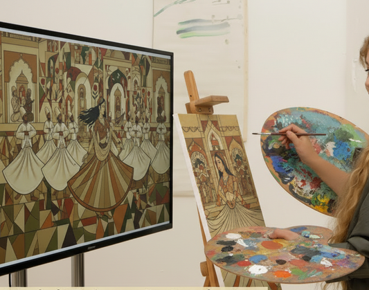 Why Hand-Painted Art Feels Different: The Beauty of Owning an Original Masterpie