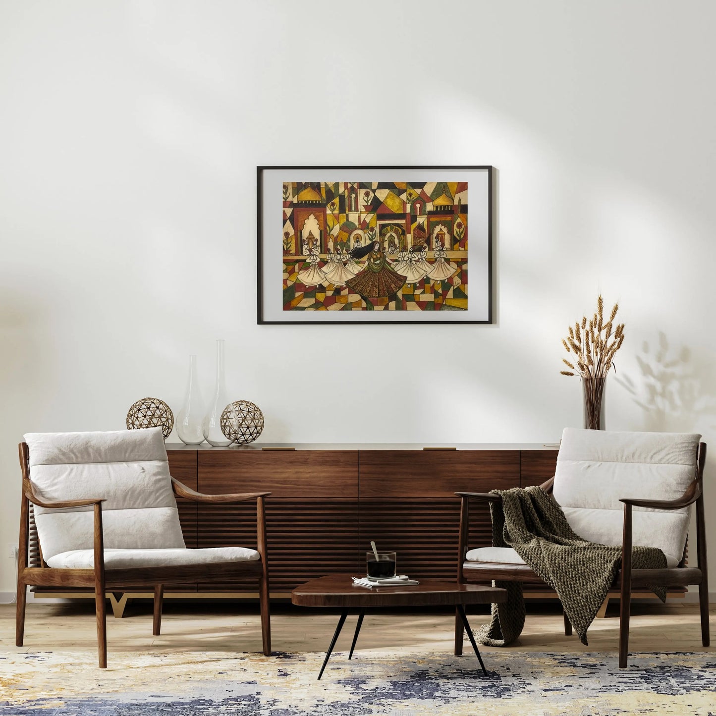 Sufi Whirling Painting